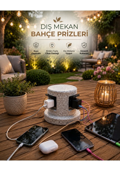 Ness Socket Bahçe Prizi