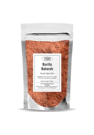 Tos The Organic Spices Burrito Baharatı 100 G