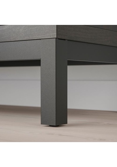Ikea Kallax Açık Raf Ünitesi Ayağı, Siyah, 76x39x18 Cm
