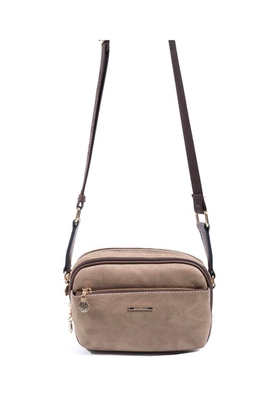 Silver Polo Sp1162 Kadın Çapraz Çanta Süet Vizon-kahve