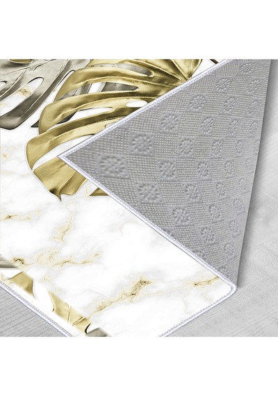 Rovigo Home Dijital Baskı Yıkanabilir Kaymaz Taban Salon Halısı RVG1620 Çok Renkli