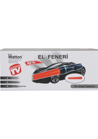Q5 Led Güçlü Pilli El Feneri Wt-267 Çok Renkli 99299441