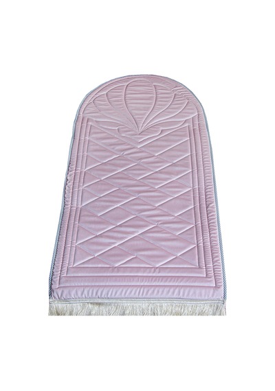 Kapitone Süngerli Yumuşak Seccade - Pembe