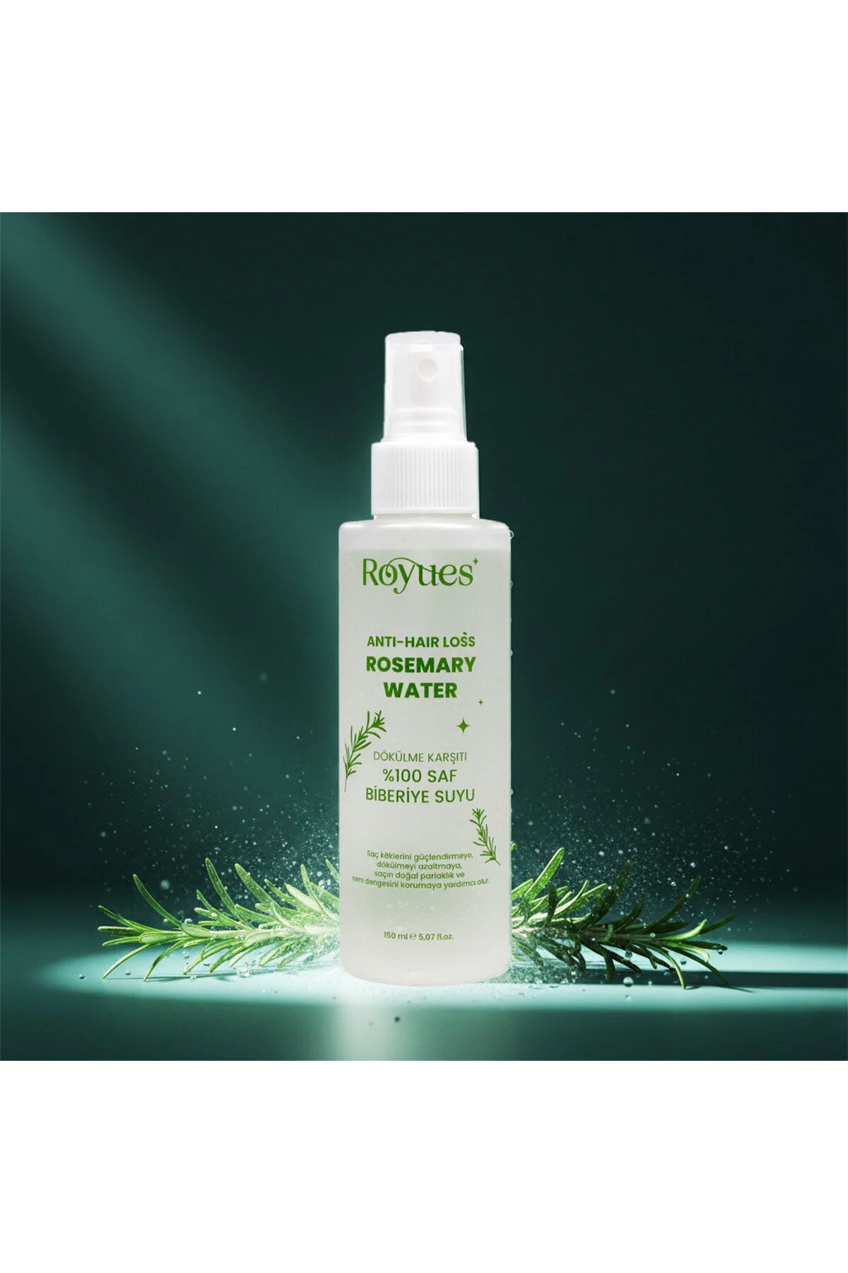 Biberiye Suyu Dökülme Karşıtı Ve Saç Uzatma Etkili Saç Toniği 150 Ml Pure Rosemary Water