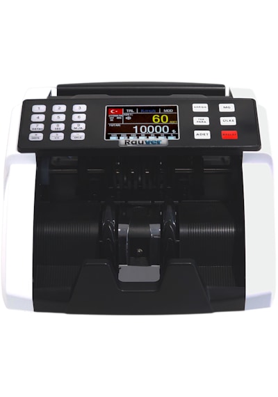 Sc8000 Lite, Tl Karışık Sayım, Dolar Ve Euro Adet Sayım Sahte Kontrollü Para Sayma Makinesi - Müşteri Ekranı Hediyeli
