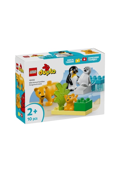 Lego Duplo 10442 Wild Animal Families: Penguins And Lions