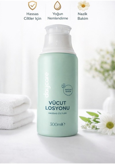 Hassas Ciltler Vücut Losyonu 300 Ml
