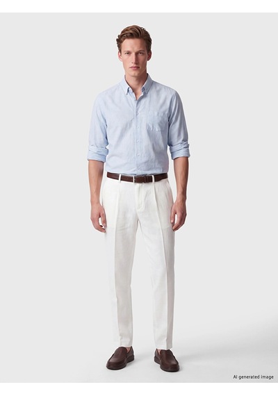LC Waikiki Southblue Mavi Regular Fit Oxford Erkek Gömlek Blue