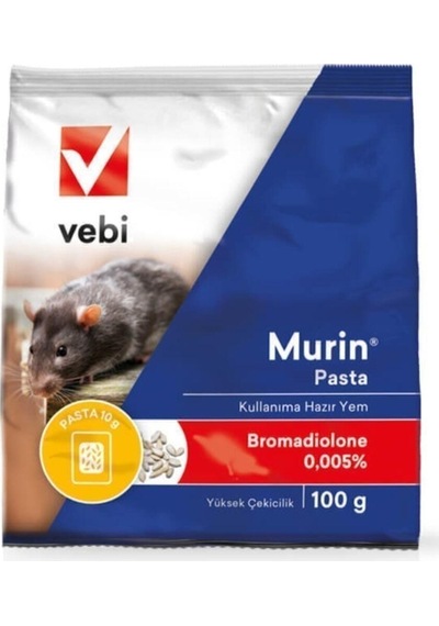 Vebi Murin Pasta Kullanıma Hazır Yem 100gr Vebi Murin