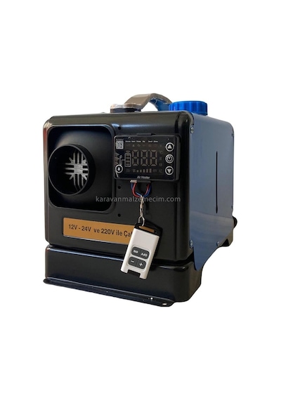 Coolman S44 5kw 12v-24v-220v Taşınabilir Çanta Webasto Tipi Isıtıcı-252