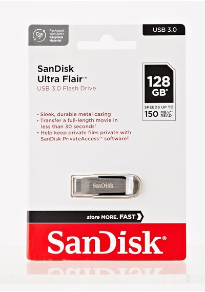 Sandisk Ultra Flair 128 Gb Usb 3.0 Flash Bellek - Sdcz73-128g-g46