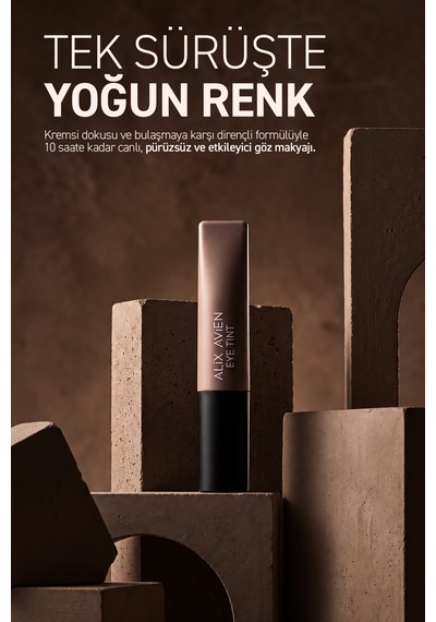 Uzun Süre Kalıcı Kremsi Likit Göz Farı - Eye Tint Creamy Sensation Eyeshadow 106 Pearly Camel Kahverengi