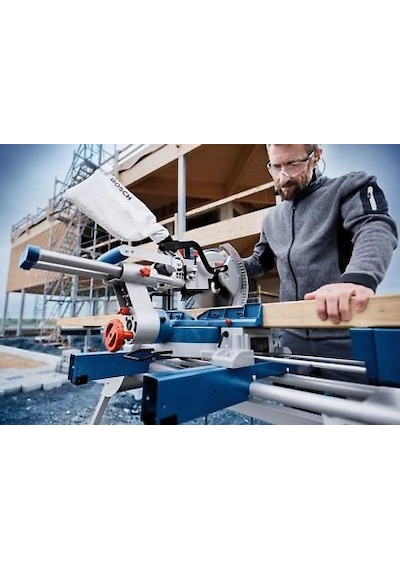 Bosch GCM 18V-254 D Akülü Gönye Kesme Makinesi (Akü ve Şarj Hariç) - 0601B51100