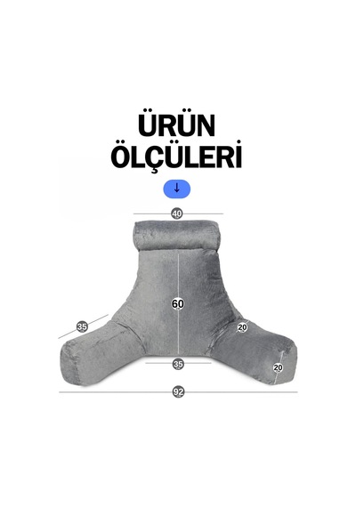 Tv Yastık Yatak Yastığı Dinlenme Yastığı Bel Sırt Destekli Yastık