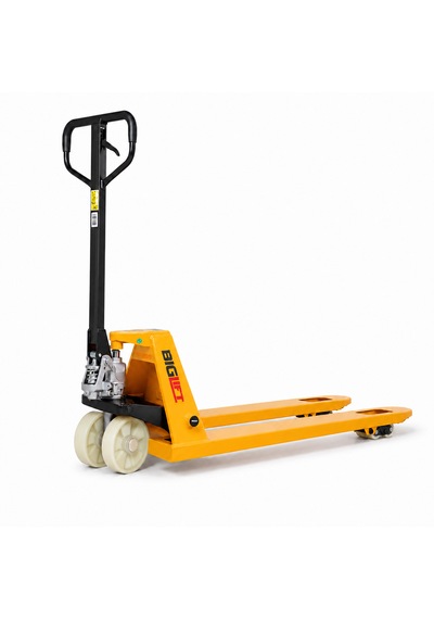 Biglift Dfew25k 2,5 Ton Beyaz Kemik Teker Manuel Transpalet Çatal Boyu 115x54 Cm