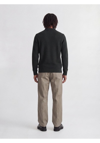 Jack & Jones Jprblurıley Knıt Polo Ls Yeşil