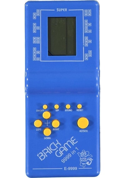 Tetris El Atarisi Mavi Nostaljik Oyuncak