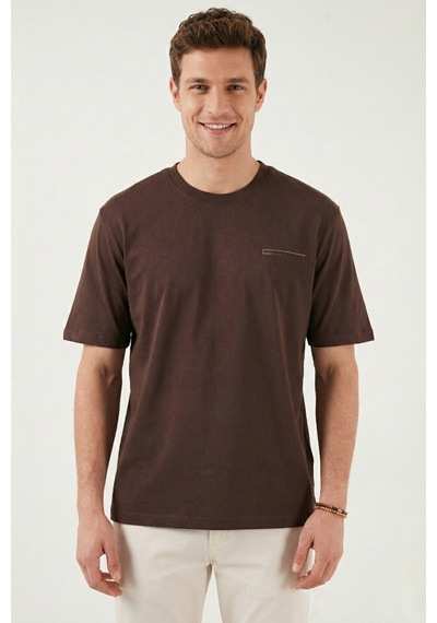 Buratti Erkek T Shirt 5904095 Açık Kahve Açık Kahve