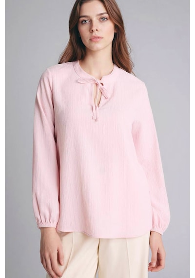 Defacto Gofre Dokulu Bluz H0491ax26sppn74 Pembe-pn74