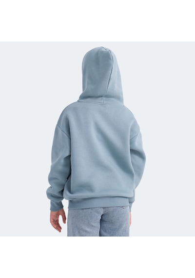Slazenger LENE Çocuk Kapüşonlu Cepli Mavi Sweatshirt