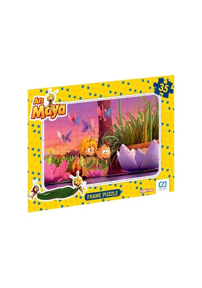 Ca Puzzle Arı Maya 35 Parça Puzzle Frame Karışık Model 1 Adet