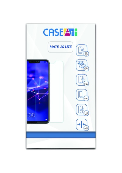Huawei Mate 20 Lite ile Uyumlu Temperli Kırılmaz Cam Ekran Koruyucu