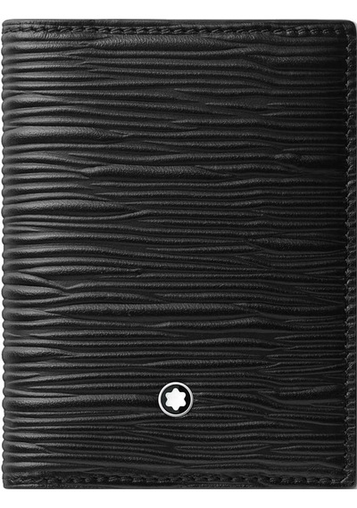 Mont Blanc Montblanc Meisterstück Selection Soft 4 Cc Mini Cüzdan 130924 Siyah