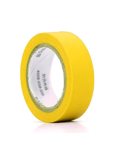 İzole Pvc Topraklama Elektrikçi Bandı Sarı 19mm X 9m Kablo İşaretleme Ve İzolasyon Bandı