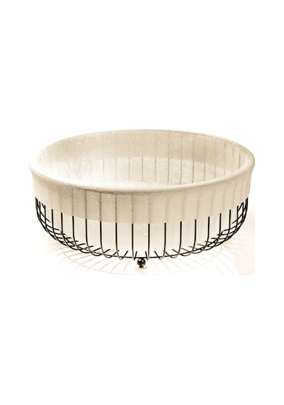 Teknotel Metal Organizer Bezli Sepet Mutfak Banyo Düzenleyici Mat Siyah Eg528 Siyah