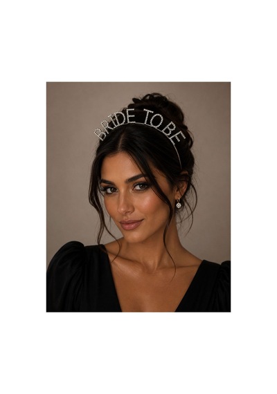 Bride To Be Gümüş Renk Taşlı Bekarlığa Veda Tacı - 889142952 Diğer