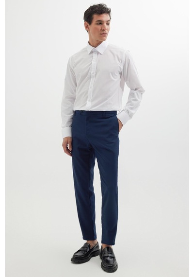 Tudors Erkek Slim Fit Dar Kesim Esnek Yan Cepli Bilek Boy Canvas Kesim Lacivert Pantolon-34761 Lacivert Tudors Erkek Slim Fit Dar Kesim Esnek Yan Cepli Bilek Boy Canvas Kesim Lacivert Pantolon-34761 Lacivert