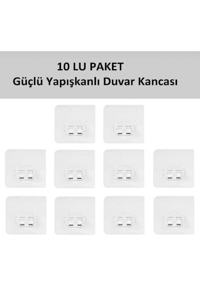 Güçlü Kendinden Yapışkanlı Kancalar Köşe Rafı Banyo Duş Rafı Kancası, Su Geçirmez Askı Siyah