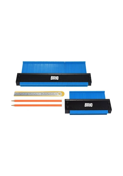 Brio Kaportacı Şablon Tarağı 150 MM ve 250 MM Seti 5 Parça