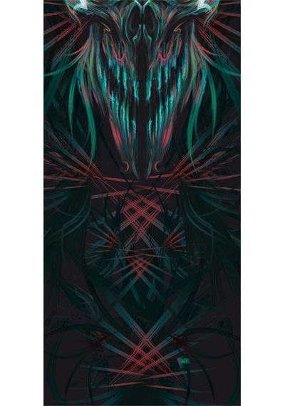 Bandana Green Devil Siyah