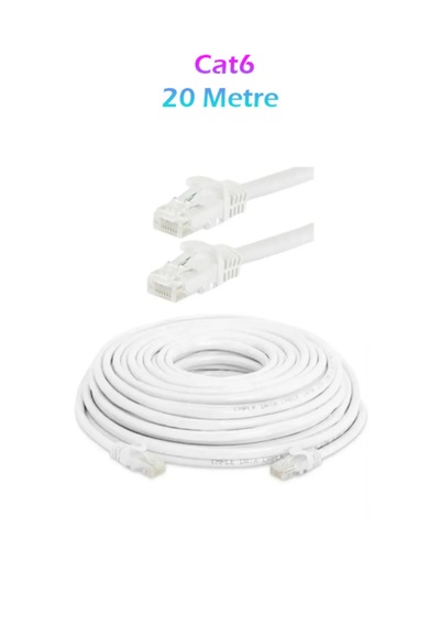 Cat 6 Ethernet Kablosu 20 Metre