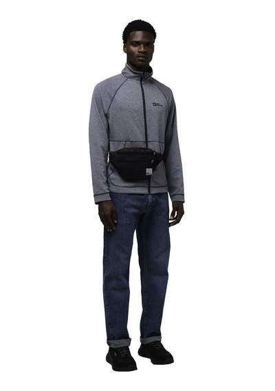 Jack Wolfskin Konya Hipbag Unisex Bel Çantası Siyah-2 Litre Çok Renkli