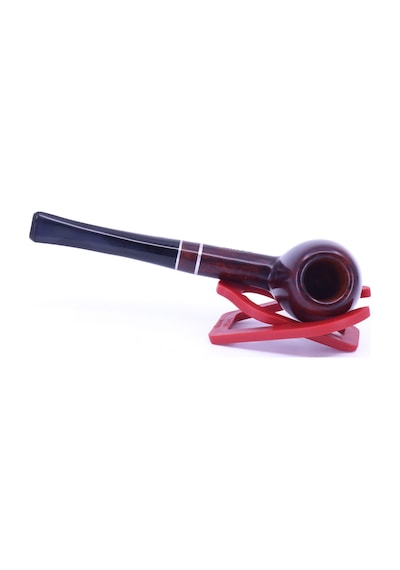 Şahin Kırmızı Yıldız Billiard 9mm Filtreli Ebonit Saplı Pipo 237060-103 Model 2