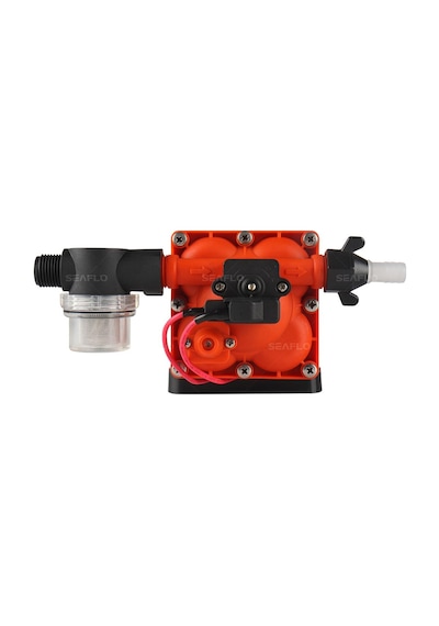 Seaflo Sfdp1-030-055-42 Karavan, Tekne Hidroforu 12 Volt 11.3 Lt/dak 55 Psi 3.7 Bar