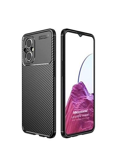 Xiaomi Poco M5 İçin Kılıf Legion Series Siyah Poco M5 İle Uyumlu Kılıf - Siyah