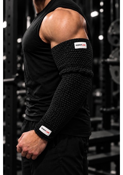 Bilek Güreşi Kol Isıtıcı Ön Kol Dirsek Isıtıcı / Arm Warmer Siyah