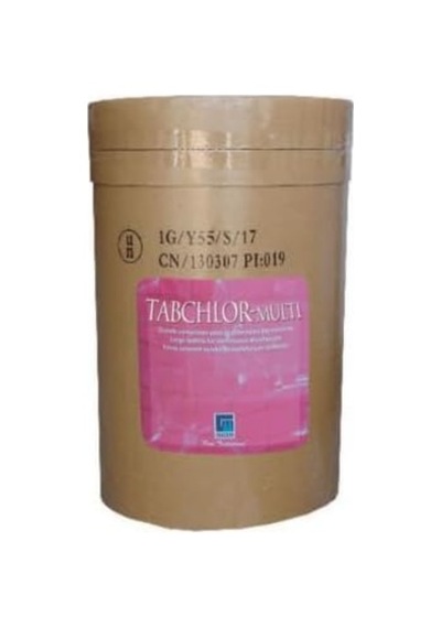 Tabchlor Multi 50 Kg%90 Tablet Klor -%90 Chlorine Multifunctional Tablets - Stabilize Triklor Tableti 200 Gr-toptancıyızbiz