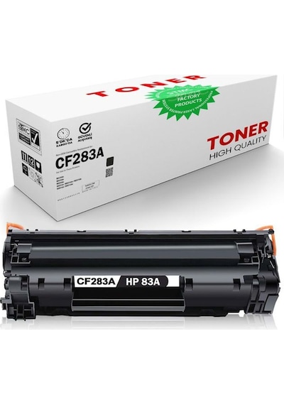 HP CF283A Uyumlu Yazıcı Toner Siyah