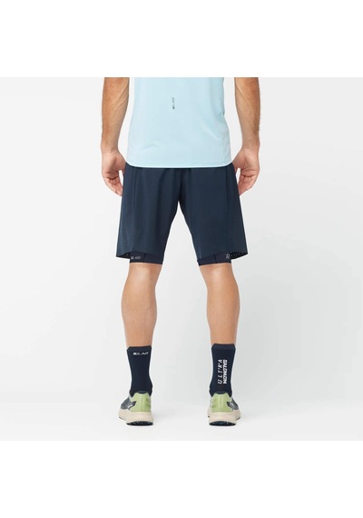 Salomon S/lab Ultra 2ın1 Erkek Koşu Şortu Nıght Sky Lc2254200 Lacivert