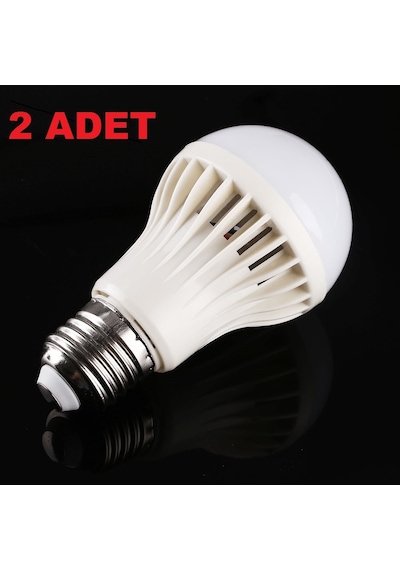 7W Enerji Tasarruflu Led Ampul 2  Adet