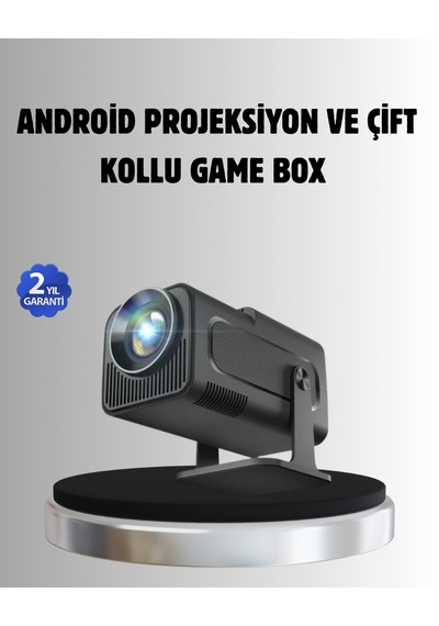 Android Projeksiyon Game Box 1280x720p Hd Çözünürlük, Bluetooth,hdmı Ve Usb Girişli - Lisinya