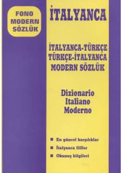 Modern Sözlük İtalyanca-Türkçe/Türkçe İtalyanca