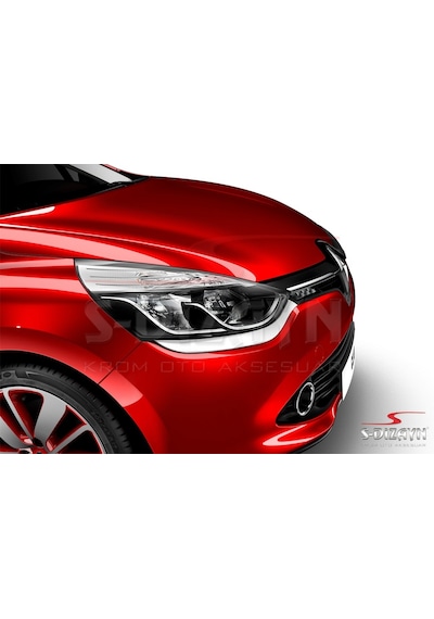 S-Dizayn Renault Clio 4 Hb Krom Far Alt Çıtası 2012-2016