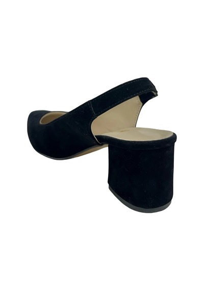 Matzeliger Mzg1169 Siyah Kadın Kalın Topuklu Stiletto