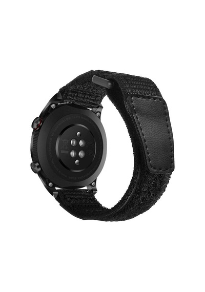 Gear S3 22mm Magic Nylon Zore Kordon-siyah