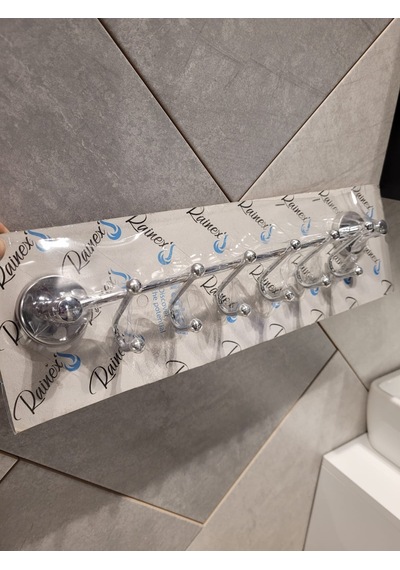 Raınex 6lı Metal Askı 38 Cm Çok Renkli